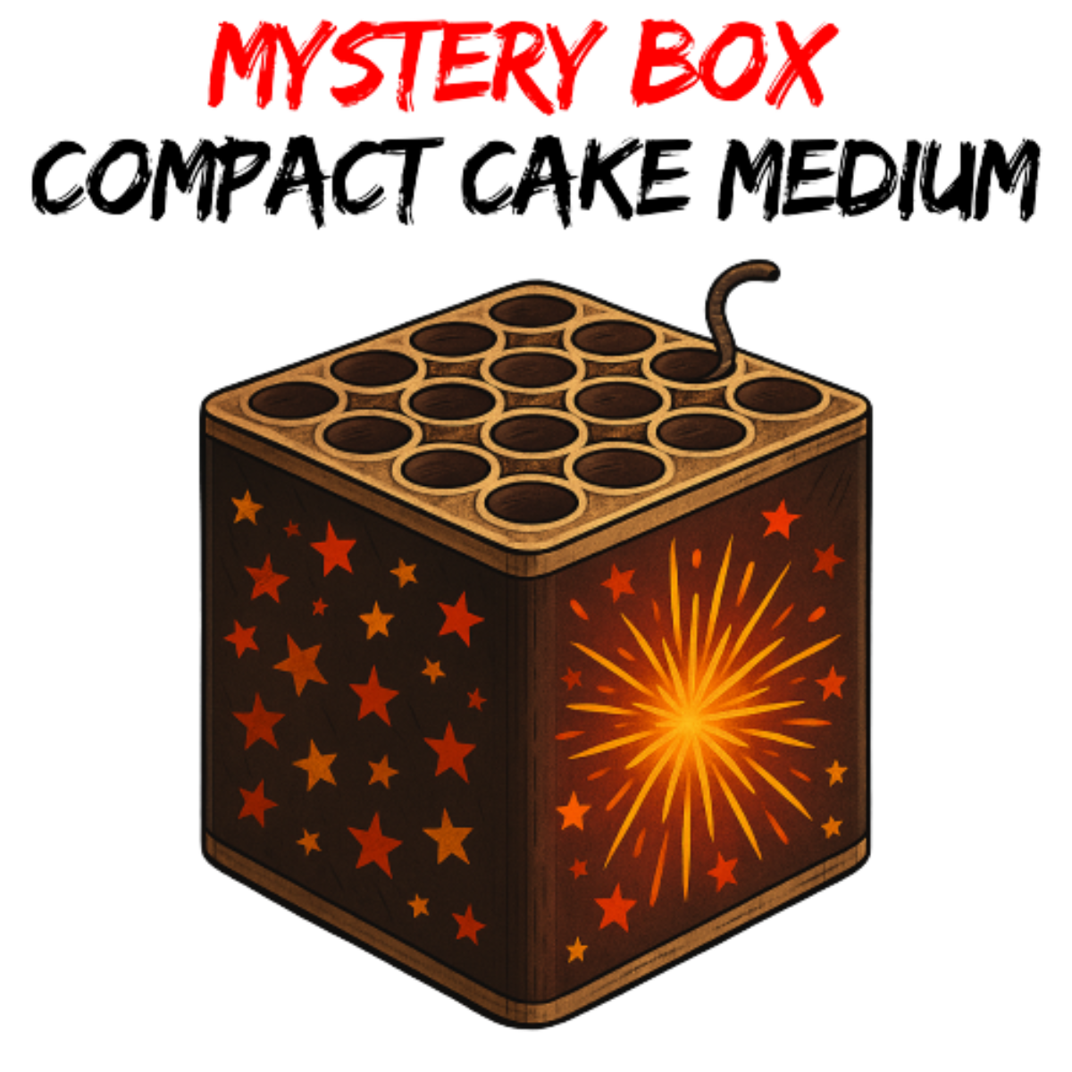 Mystery Box – Focuri de artificii compacte Mediu