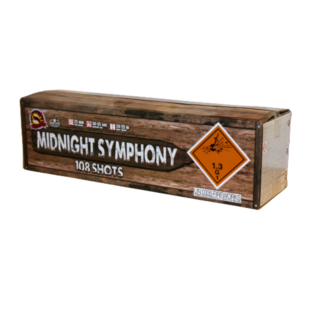 Midnight Symphony 108 focuri 25 mm