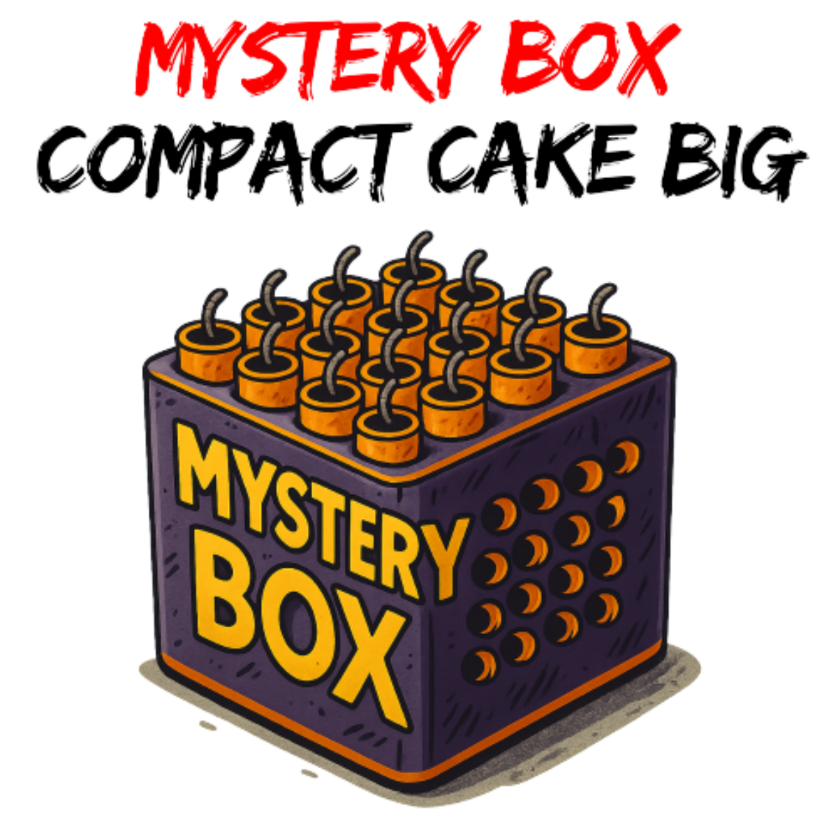Mystery Box – Focuri de artificii compacte Mare