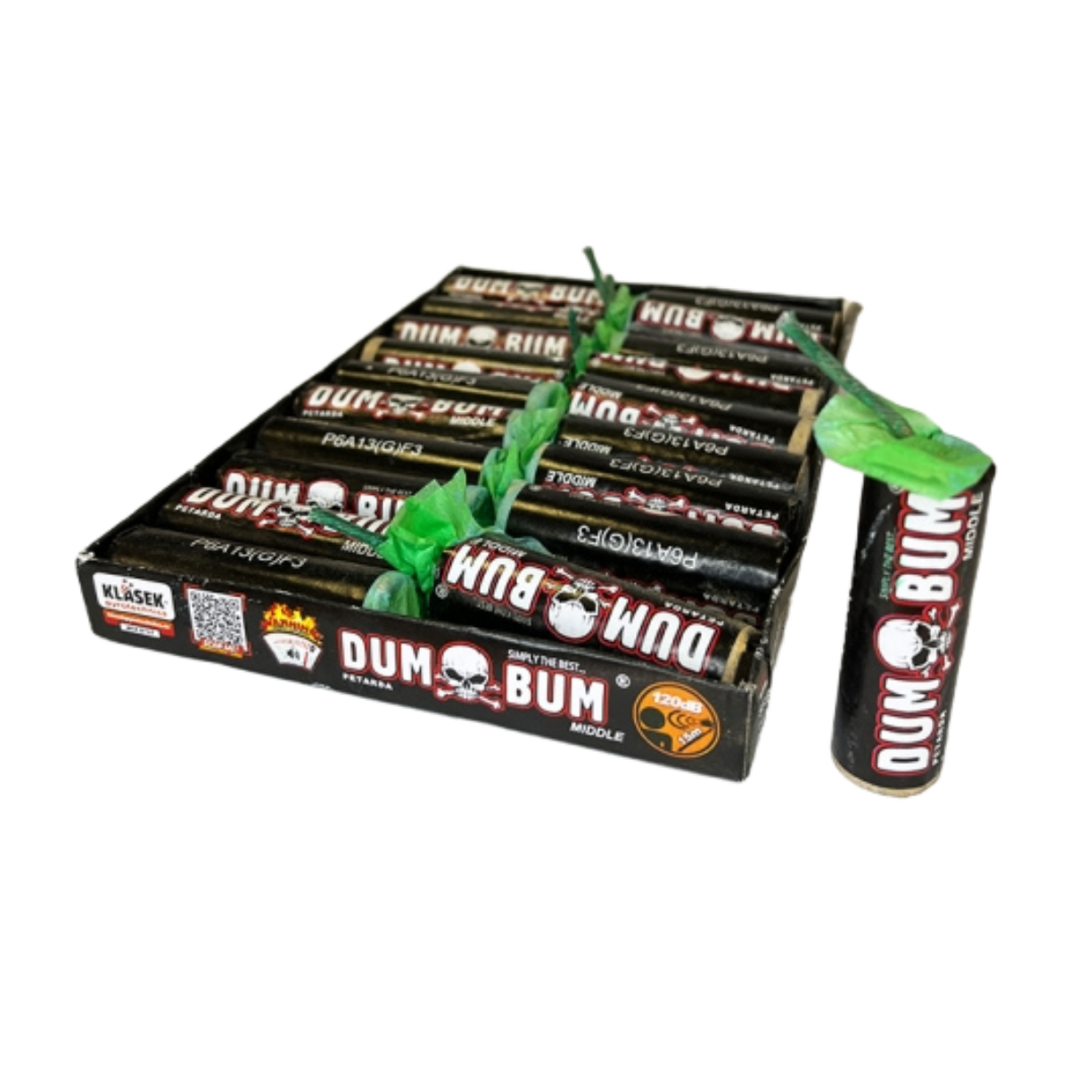 Dum Bum middle green F3 20 buc