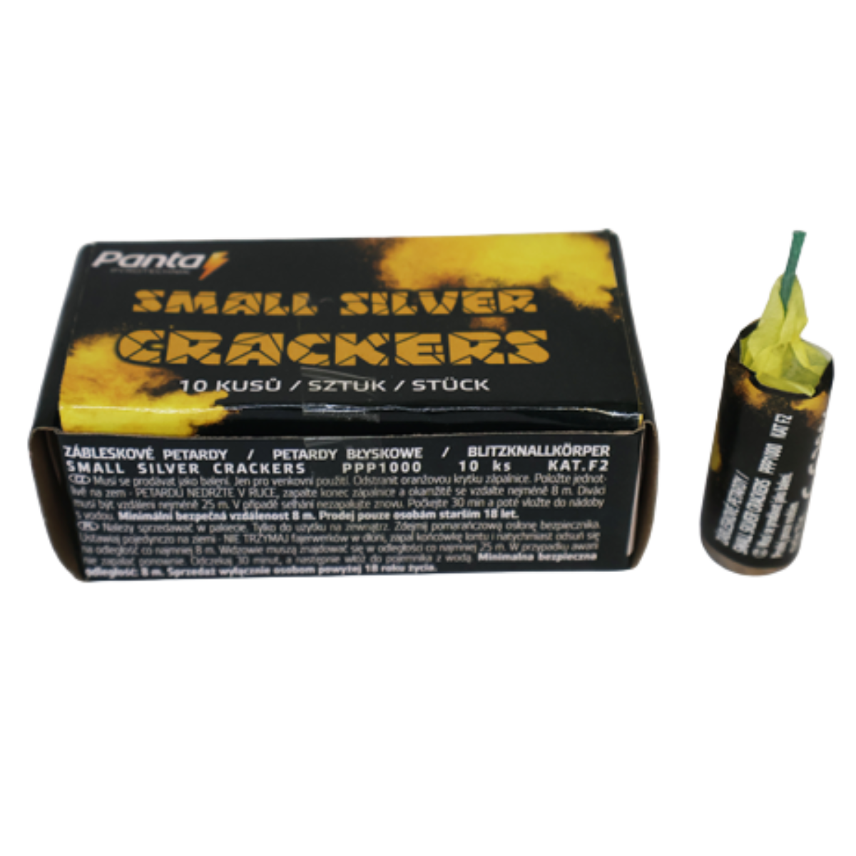 Small Silver Crackers 10 buc