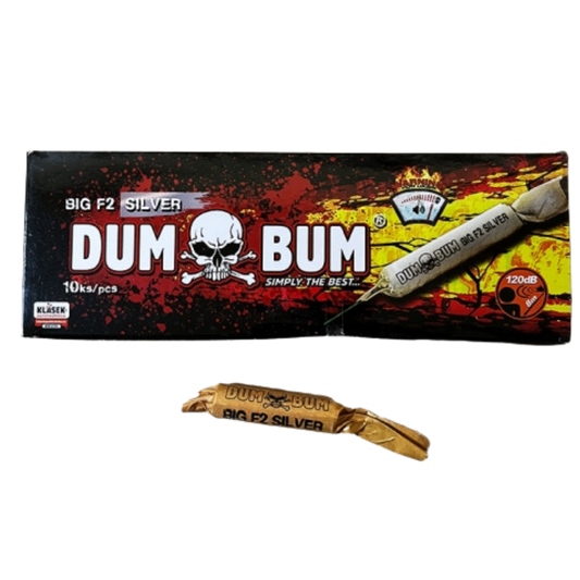 Dum Bum Big F2 silver 10 buc